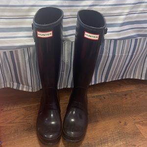 Hunter rain boots